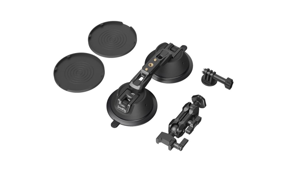 SmallRig 3566 Portable Dual Suction Cup with Camera Mount SC-2K