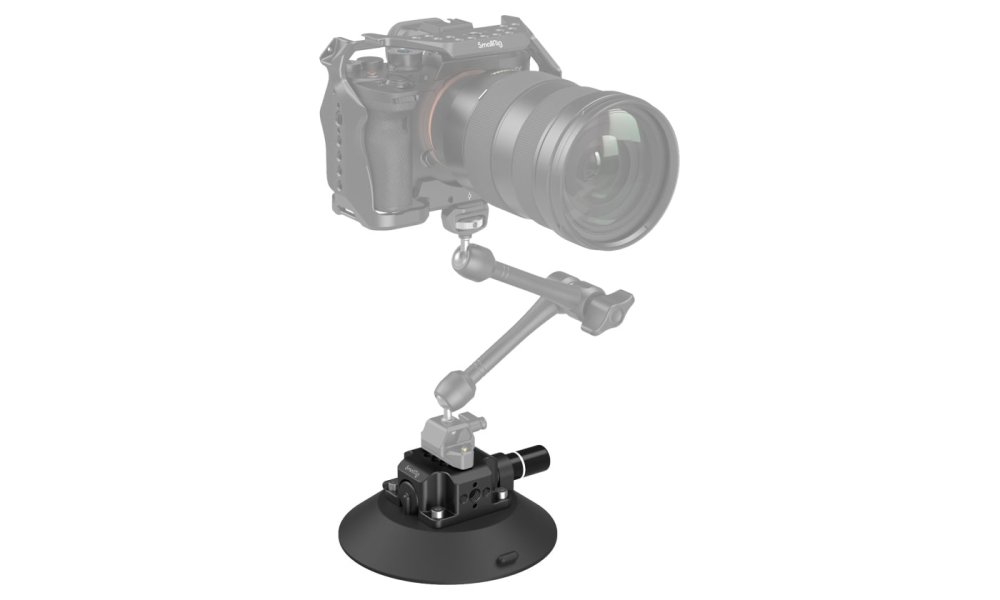 SmallRig 4114 Suction Cup 6" with camera mount