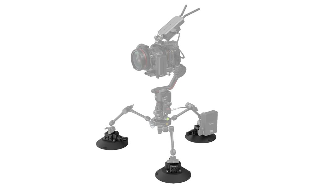 SmallRig 4114 Suction Cup 6" with camera mount