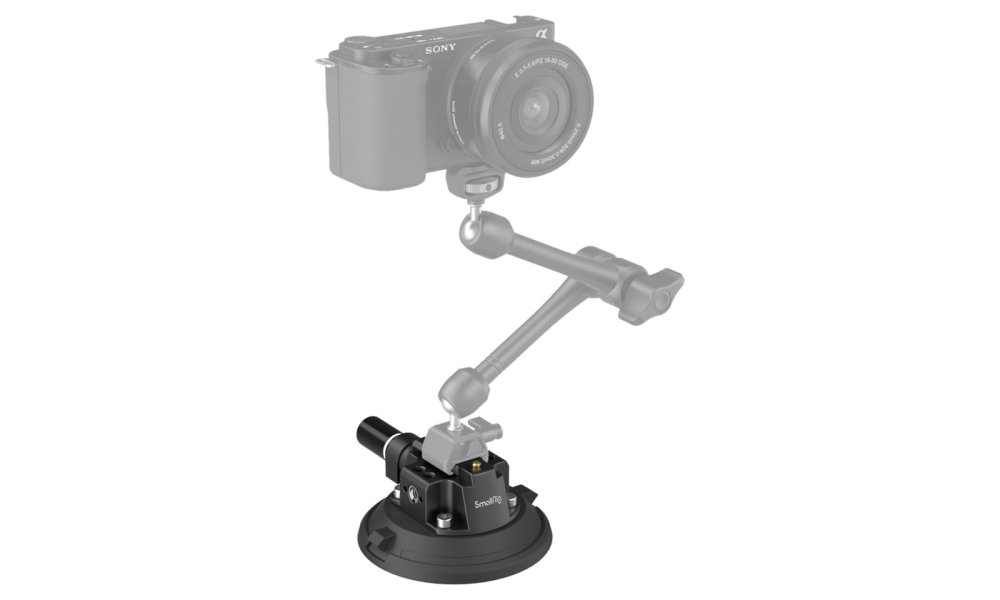 SmallRig 4122 Suction Cup 4" with camera mount