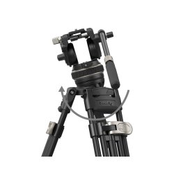 SmallRig 3989 FreeBlazer Heavy-Duty Carbon Fiber Video Tripod Kit