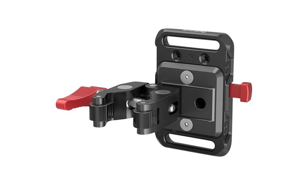SmallRig 2989 Mini V-Mount Battery Plate with Crab-Shaped Clamp