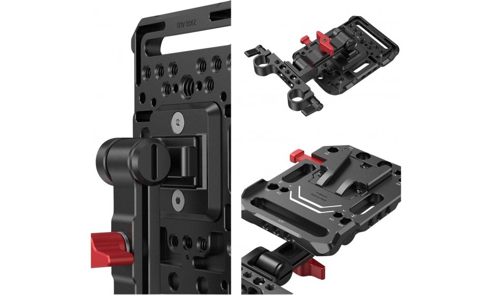 SmallRig 2991 V-Mount Battery Plate w/ Adjustable Arm