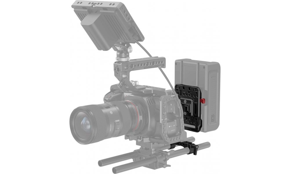 SmallRig 2991 V-Mount Battery Plate w/ Adjustable Arm