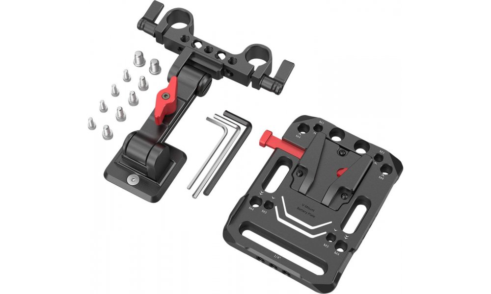 SmallRig 2991 V-Mount Battery Plate w/ Adjustable Arm