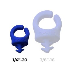 Sprig Kabelstyringsenhed til 1/4"-20 &amp; 3/8"-16 gevindhuller (Value Pack, vlg farve)