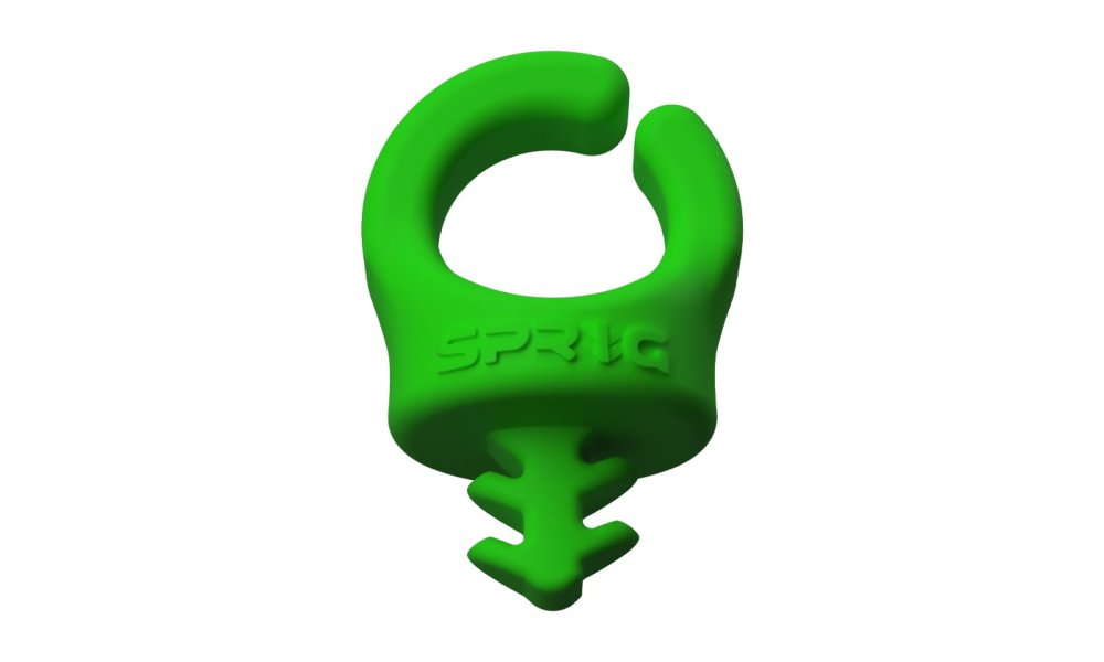 Sprig Kabelstyringsenhed til 1/4"-20 gevindhuller (6-pak, vlg farve)