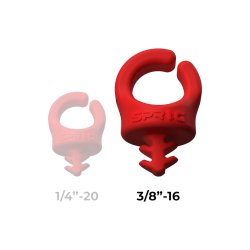 Sprig BIG Kabelstyringsenhed til 3/8"-16 gevindhuller (3-pak, vlg farve)
