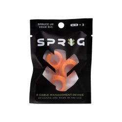 Sprig BIG Kabelstyringsenhed til 3/8"-16 gevindhuller (3-pak, vlg farve)