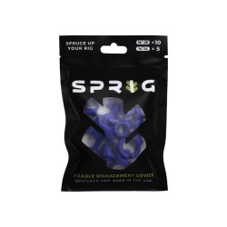 Sprig Kabelstyringsenhed til 1/4"-20 &amp; 3/8"-16 gevindhuller (Value Pack, vlg farve)