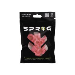 Sprig Kabelstyringsenhed til 1/4"-20 &amp; 3/8"-16 gevindhuller (Value Pack, vlg farve)