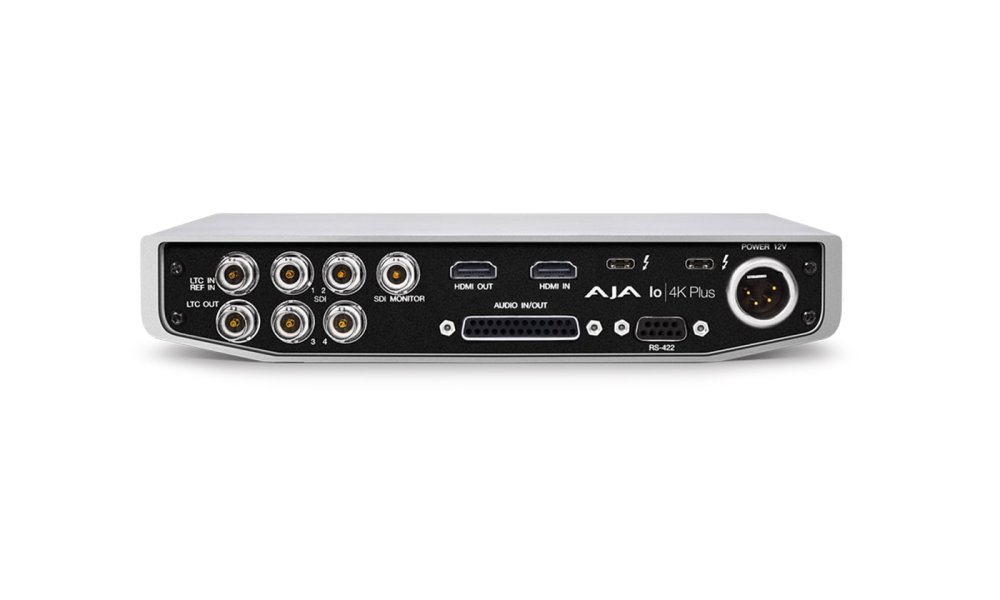 AJA IO 4K Plus - 4K HDR video I/O med Thunderbolt 3