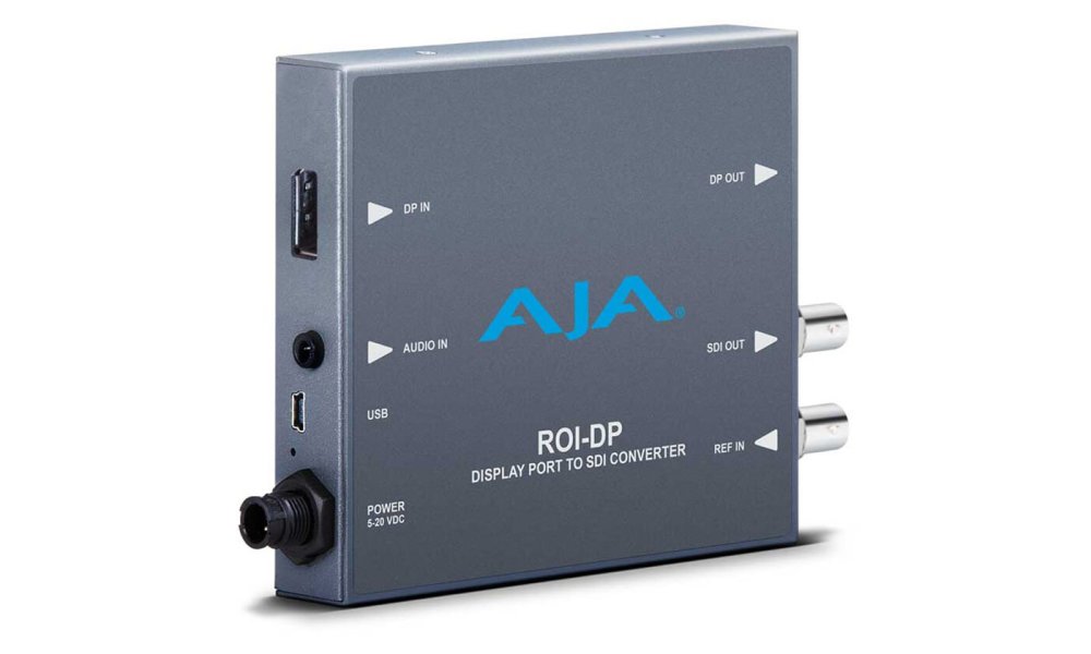 AJA ROI - DisplayPort to SDI with ROI scaling