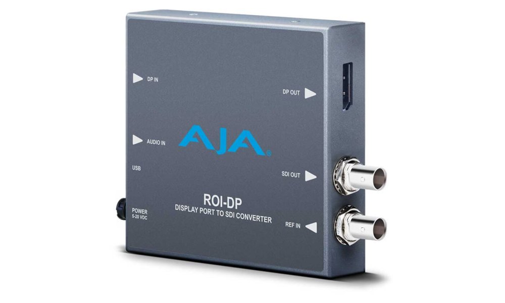 AJA ROI - DisplayPort to SDI with ROI scaling