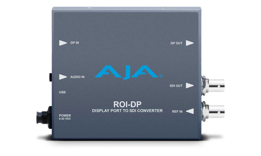 AJA ROI - DisplayPort to SDI with ROI scaling