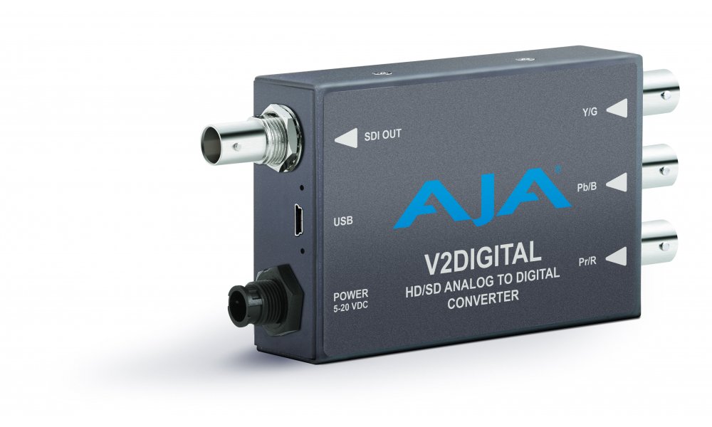 AJA V2Digital Analog to SDI Mini-Converter