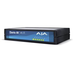 AJA Dante AV 4K-R Dante AV to 12G-SDI / HDMI Decoder
