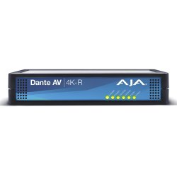 AJA Dante AV 4K-R Dante AV to 12G-SDI / HDMI Decoder
