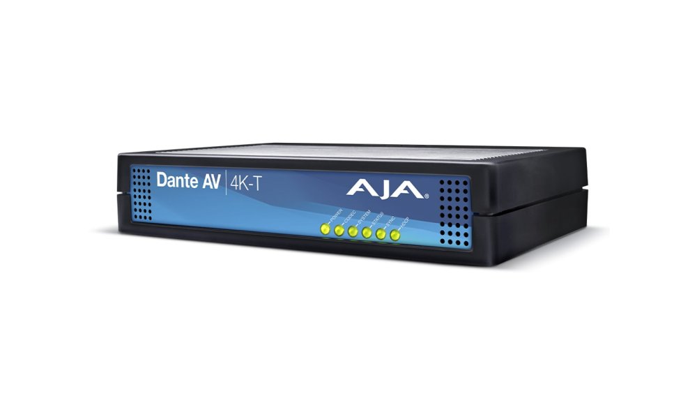 AJA Dante AV 4K-T 12G-SDI / HDMI to Dante AV Encoder