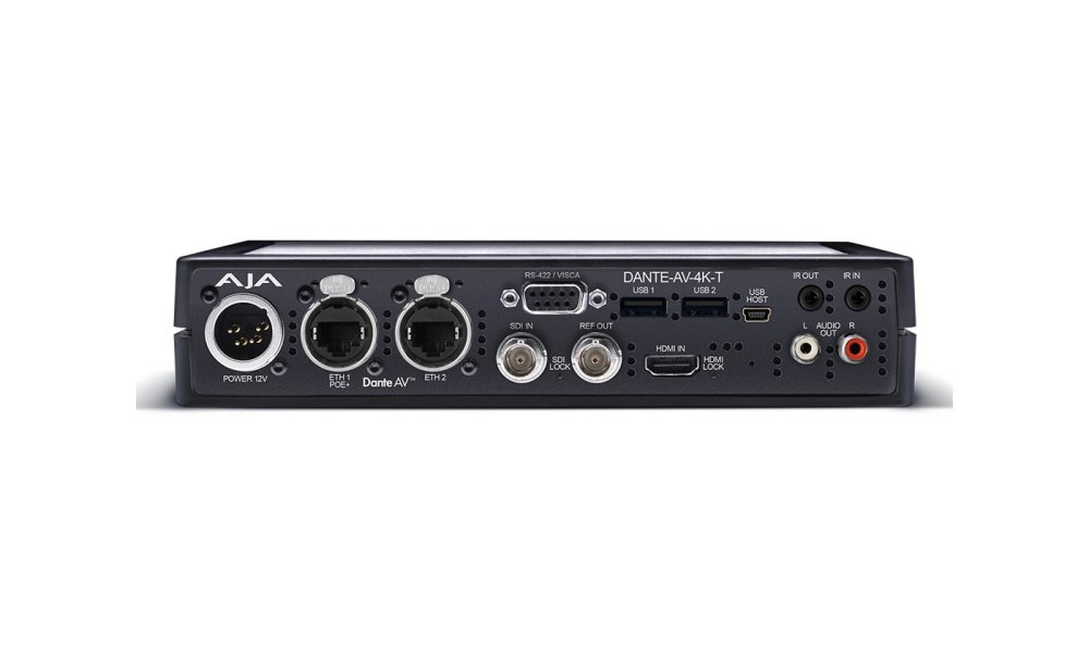 AJA Dante AV 4K-T 12G-SDI / HDMI to Dante AV Encoder
