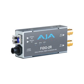 AJA FiDO-2R - Dual-channel Fiber to 3G-SDI receiver