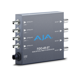 AJA FiDO-4R - Quad-channel fiber to 3G-SDI receiver