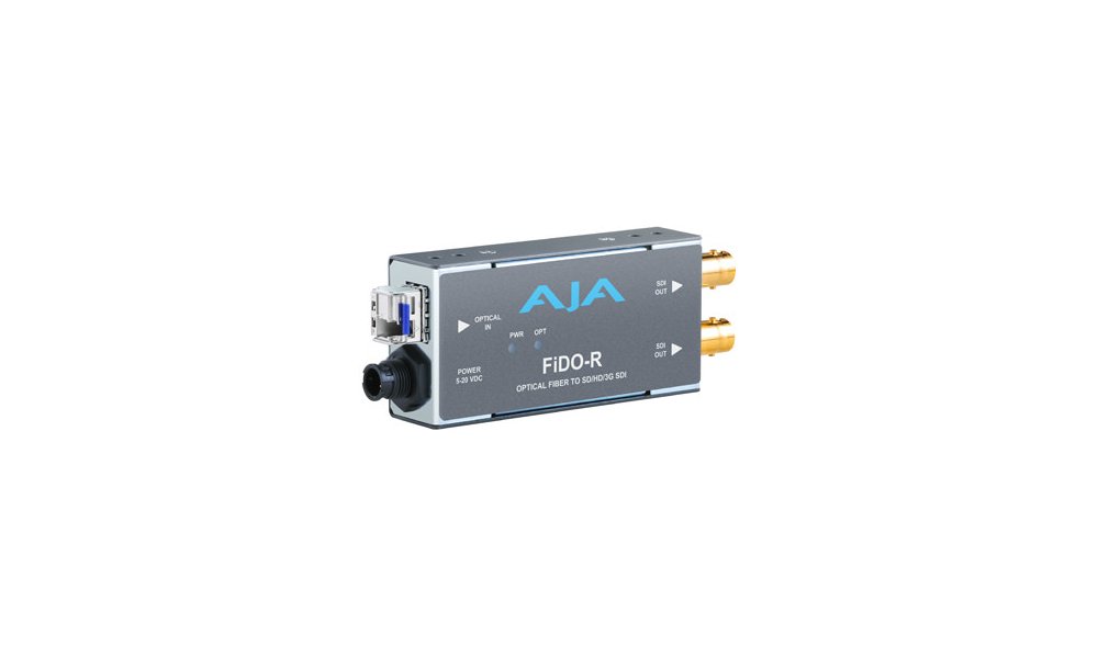 AJA FiDO-R - Fiber to 3G-SDI receiver