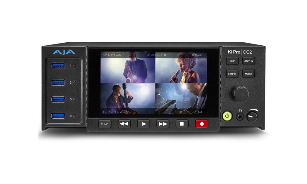 AJA Ki Pro GO2 - Multichannel Recorder/Player