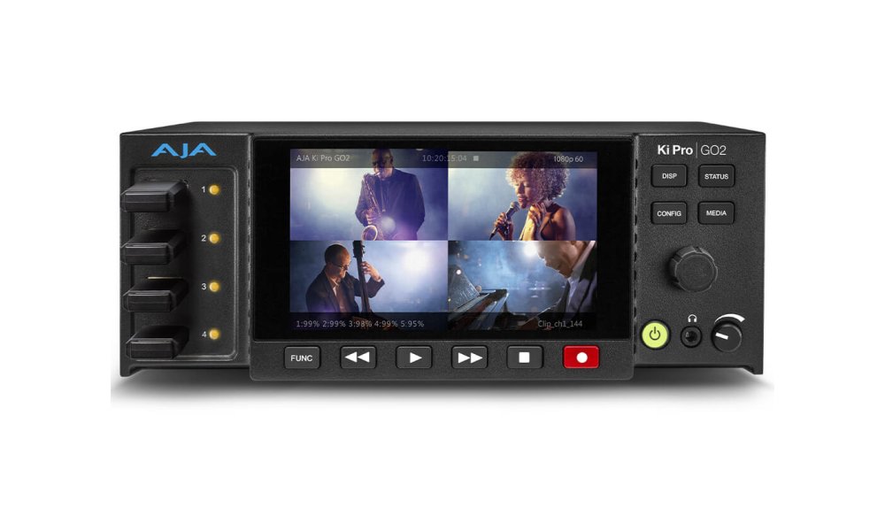 AJA Ki Pro GO2 - Multichannel Recorder/Player