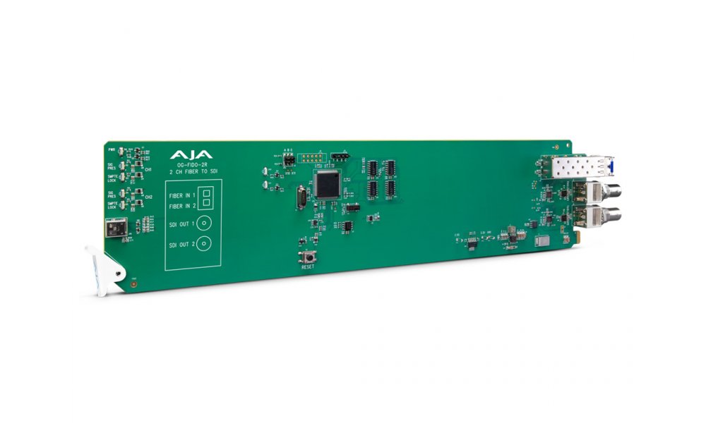 AJA OG-FIDO-2R - Fiber to dual-channel SDI