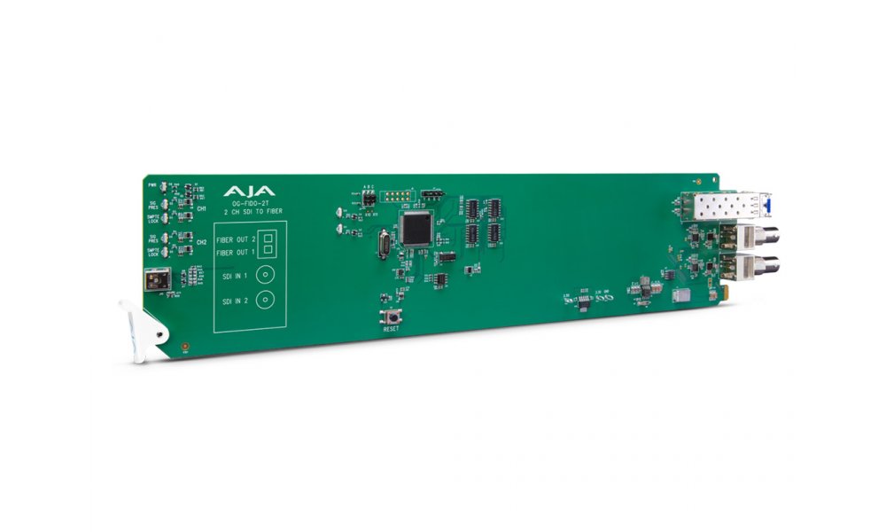 AJA OG-FIDO-2T - Dual-channel SDI to Fiber