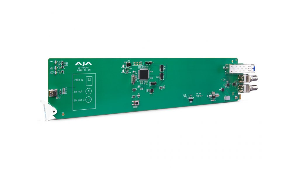 AJA OG-FIDO-R - Fiber to SDI
