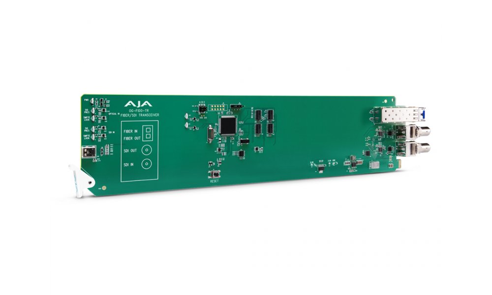 AJA OG-FIDO-TR - Bidirectional SDI to fiber