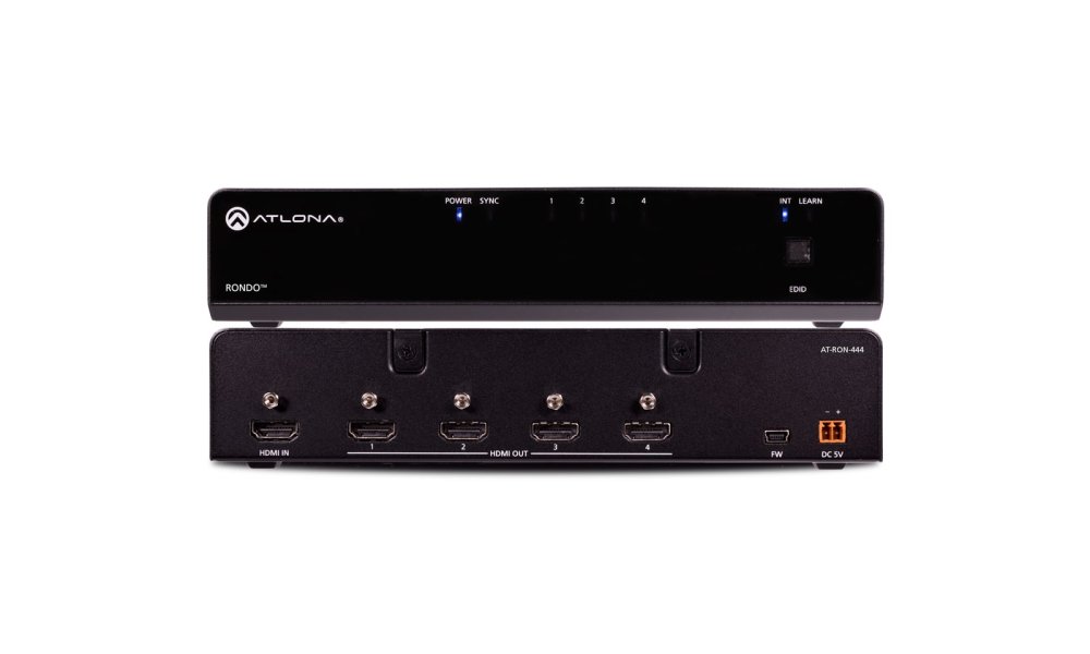 Atlona Rondo 444 - 4K/HDR Four-Output HDMI Distribution Amplifier