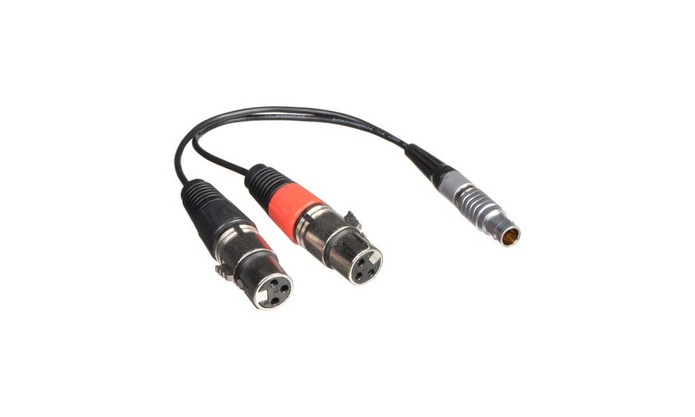 Atomos Lemo to XLR Breakout cable (input only)