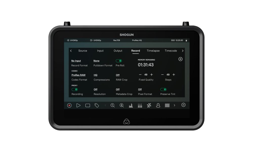 Atomos Shogun 7" HDR Monitor-Recorder (6K RAW)