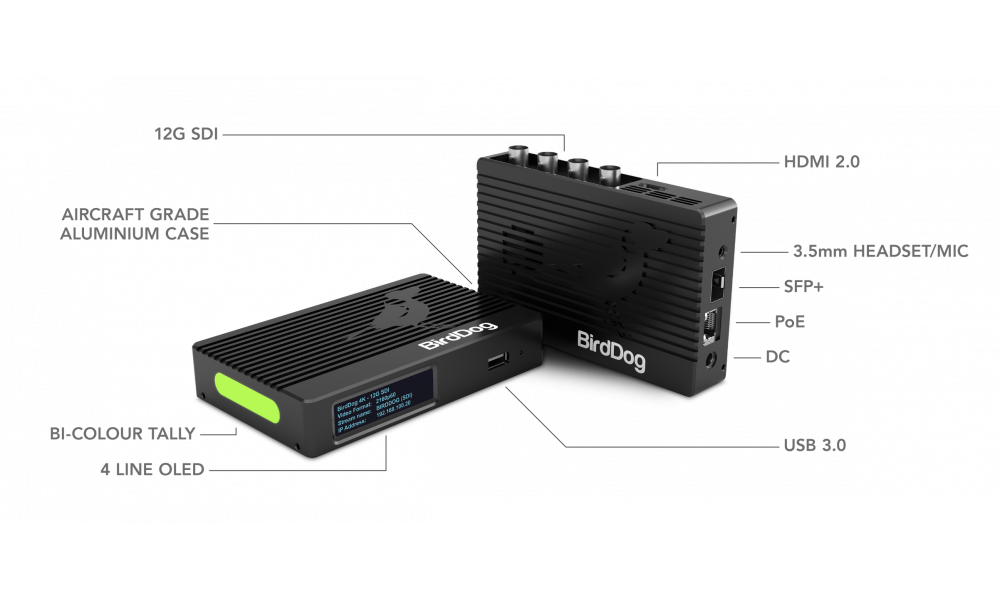 BirdDog 4K SDI - 12G SDI, 4Kp60 NDI Encoder/Decoder
