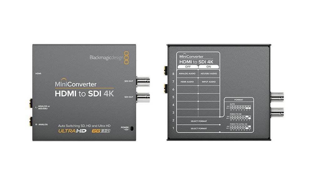 Blackmagic Mini Converter - HDMI to SDI 6G