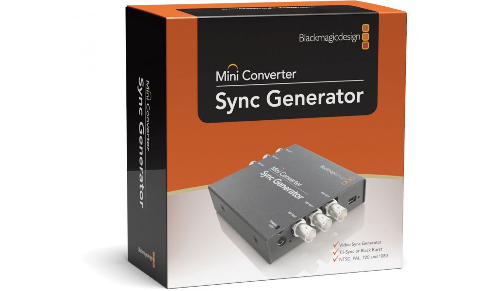 Blackmagic Mini Converter - Sync Generator