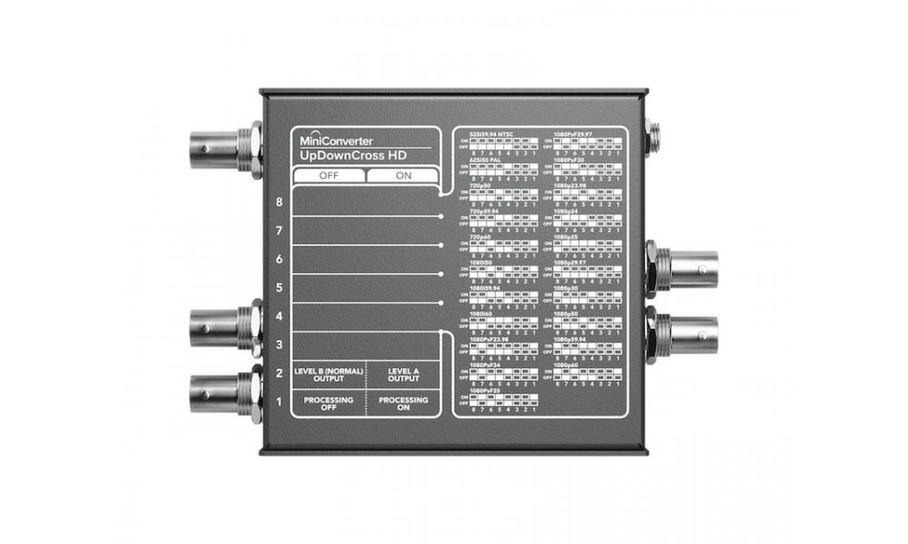 Blackmagic Mini Converter - UpDownCross HD