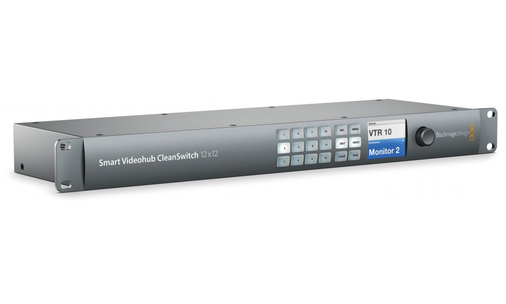 Blackmagic Smart Videohub CleanSwitch 12x12