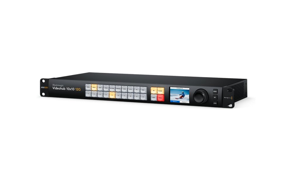 Blackmagic Videohub 10x10 12G