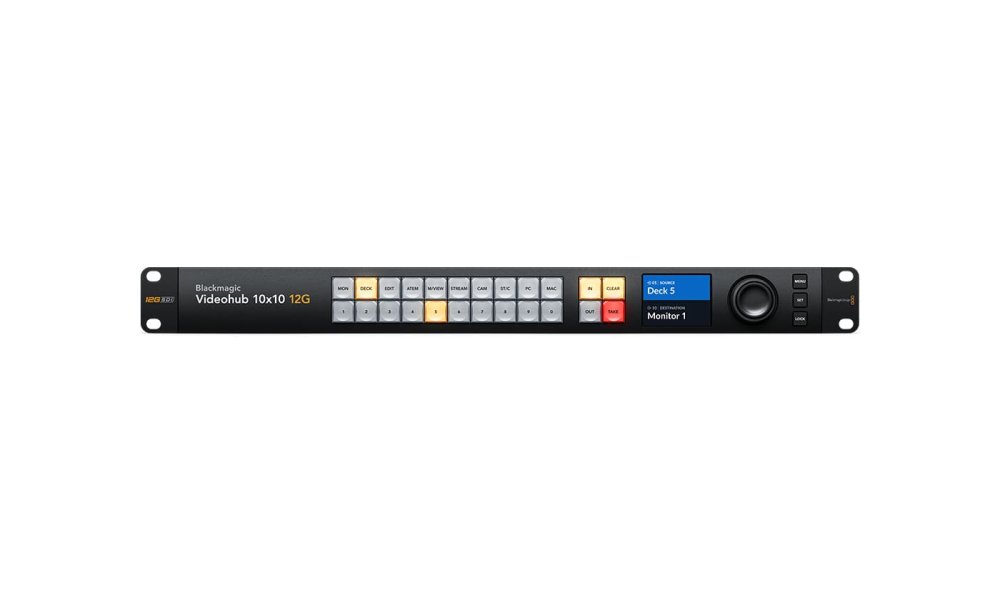 Blackmagic Videohub 10x10 12G