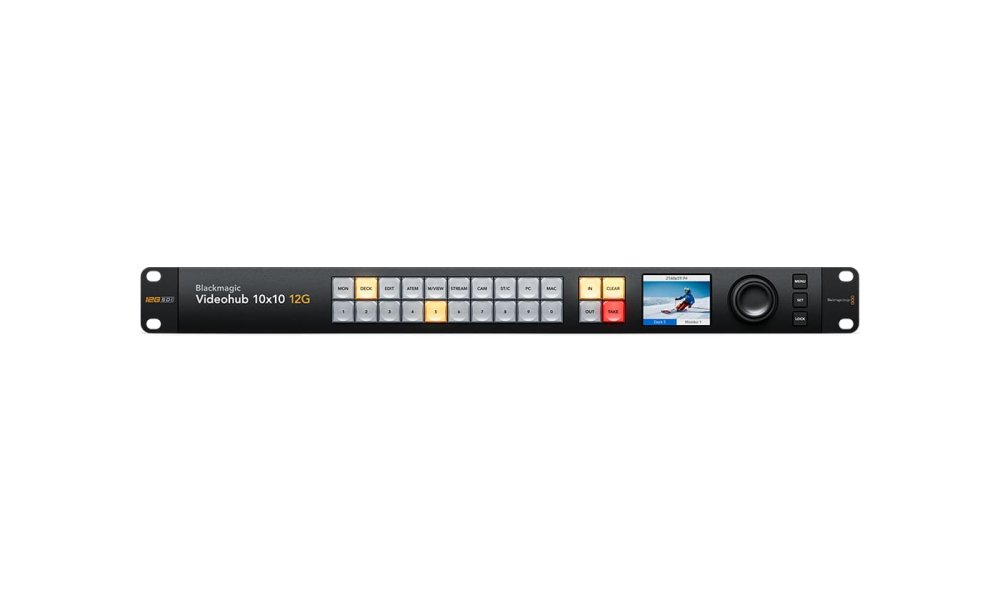 Blackmagic Videohub 10x10 12G