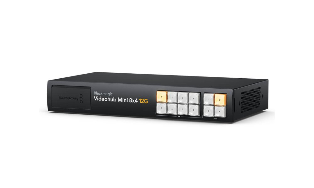 Blackmagic Videohub Mini 8x4 12G