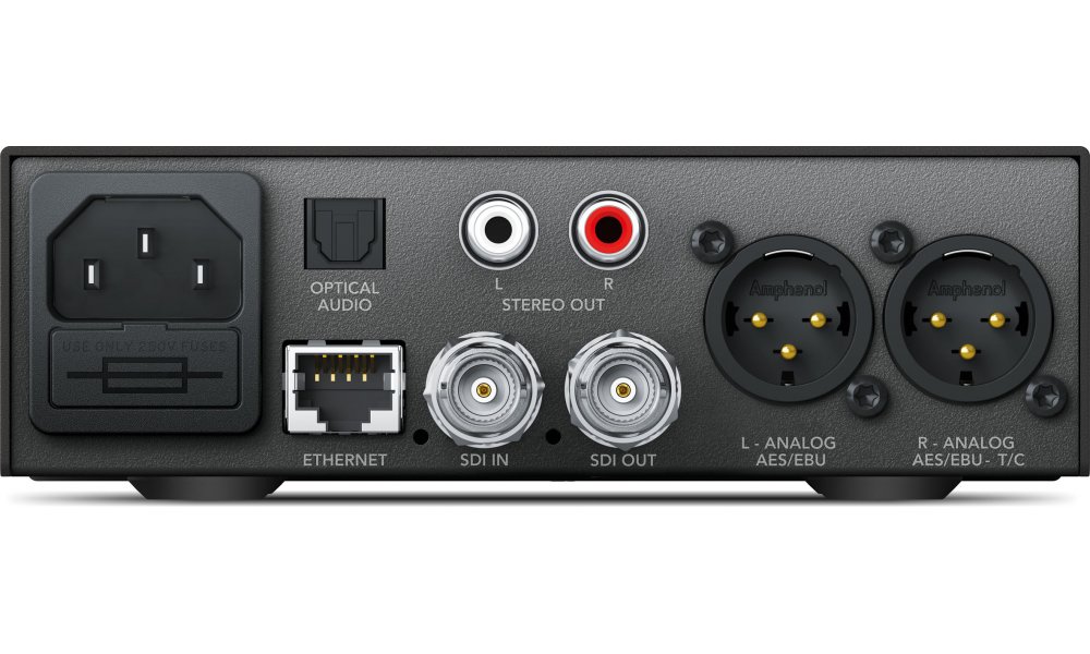 Blackmagic Teranex Mini - SDI to Audio 12G
