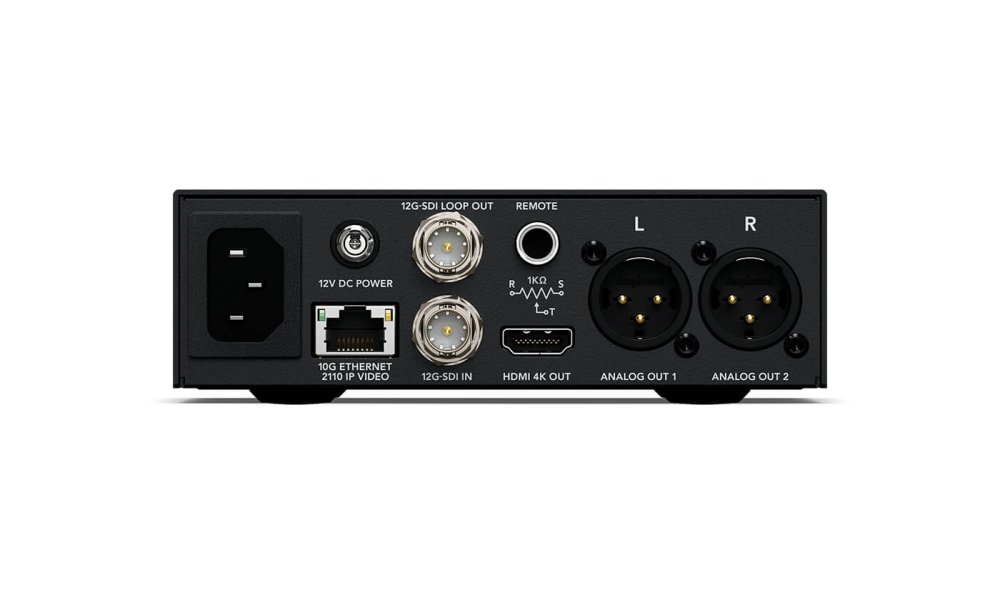 Blackmagic 2110 IP SDI to HDMI 12G Converter