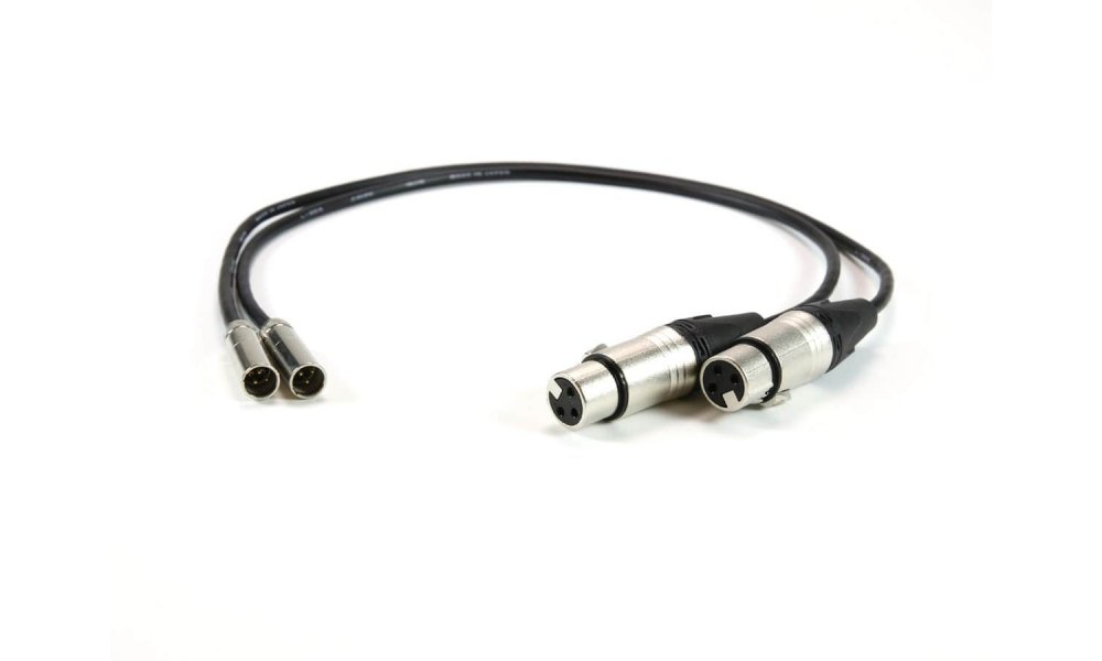 Blackmagic Video Assist Mini XLR Cables