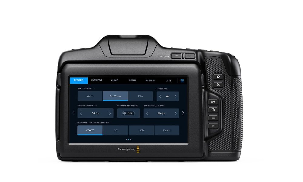 Blackmagic Pocket Cinema Camera 6K Pro