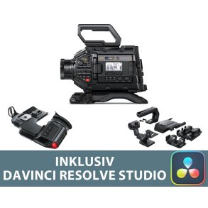 Blackmagic URSA Broadcast G2 bundle med kamera, viewfinder og ENG kit – inklusiv DaVinci Resolve Studio